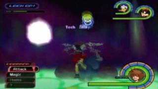 Kingdom Hearts  Defeating a Rare Truffle 100 Hits [upl. by Hooke404]