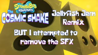 SpongeBob The Cosmic Shake Jelly Fish Jam Remix Stadium Rave No VocalsNo quotSFXquot V2 [upl. by Hamford478]