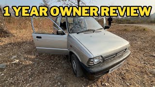 Maruti 800 1 Years Owner Review Long Drive Review  Long Trip  Maruti 800 [upl. by Elttil]