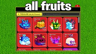 Getting EVERY Fruit in One video Blox Fruits [upl. by Lathe496]