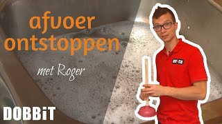 Afvoeren ontstoppen met Roger [upl. by Maitund]