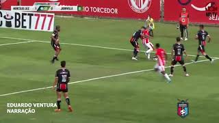 COPA SANTA CATARINA HERCÍLIO LUZ 1x0 JOINVILLE  GOL DA PARTIDA [upl. by Nojram188]