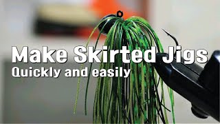 Make Skirted Jigs│러버지그 어떻게 만들까 ENG Sub [upl. by Nyret]