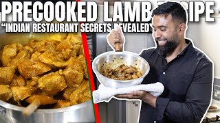 THE SECRET British Indian Resturant style PRECOOKED LAMB [upl. by Yslehc]