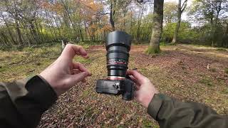 Samyang 85mm T15 POV Woodland Photography [upl. by Anitnauq]