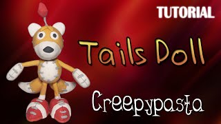 Tutorial Tails Doll en Plastilina  Creepypasta  Tails Doll Clay Tutorial [upl. by Nytsuj]