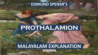 Prothalamion Summary And Analysis In Malayalam [upl. by Hedvige]