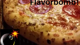 FLAVORBOMB PIZZA CRUST  How to make the best pizza crust [upl. by Shipley]