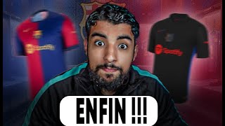 Le Barça a ENFIN un maillot MAGNIFIQUE [upl. by Corie]