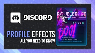 Animated Profile Effects  Discord Nitro Guide [upl. by Nnylhsa]