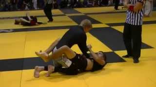 Niks NoGi match against Roberto quotCyborgquot Abreus advanced teen student at Copa Nationals [upl. by Swetlana422]