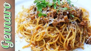 Perfect Spaghetti Bolognese with Gennaro [upl. by Brig]