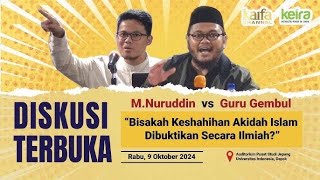 SAYA AKUI KALAH DEBAT DENGAN USTAD NURUDDIN [upl. by Jesus]