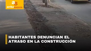 Obras inconclusas ciclorruta en Puente Aranda sigue afectando a la comunidad  CityTv [upl. by Kentiggerma]