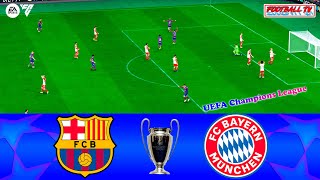 Barcelona vs Bayern Munich  UEFA Champions League 2024 Final  Full Match  EA FC 24 Gameplay PC [upl. by Fakieh]