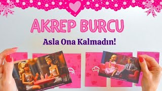 AKREP BURCU  Asla Ona Kalmadın 23  29 Ekim Akrep Burcu Haftalık [upl. by Nayllij203]