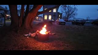 Taking a river walk by our New Stillwater Library Blockhouse amp Christmas Trees  6 min [upl. by Rocca236]