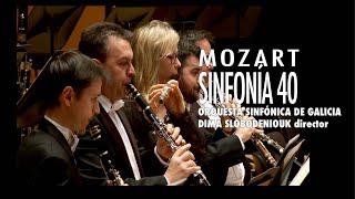 W A Mozart Symphony nº 40  Dima Slobodeniouk  Sinfónica de Galicia [upl. by Adnima]