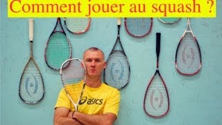 Comment jouer au squash [upl. by Ormand413]