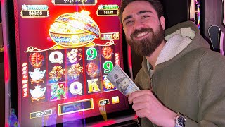 Playing Slots Chasing HUGE JACKPOTS in Reno at the Peppermill [upl. by Chak97]