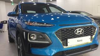 2018 Hyundai Kona  English  Brand New Design  Walkaround [upl. by Maren15]