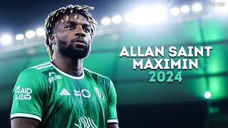 Allan SaintMaximin 2024  Magic Dribbling Skills Goals amp Assists  HD [upl. by Aneeuqal]