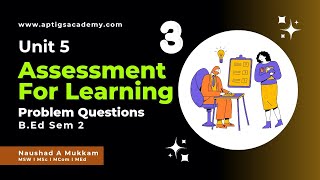 3 Unit 5 Prevalent Practices of Assessment amp Reporting BEd 2nd Sem Assessment for Learning [upl. by Farlay]