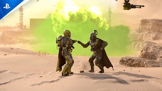 『HELLDIVERS 2』  プレミアムウォーボンド「ケミカルエージェント」紹介トレーラー [upl. by Enerehs]