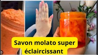 Comment faire un savon molato éclaircissant [upl. by Noyk811]