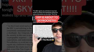 XRP IS ABOUT TO SKYROCKET [upl. by Ahsaercal]