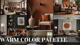 Warm Color Palette  Neutral and Earthy Color Palette Ideas to Decorate Your Home [upl. by Nehr]