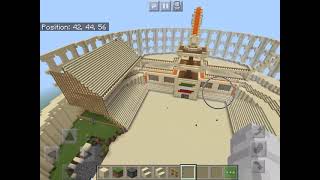 Coliseo Romano en Minecraft [upl. by Acinot]