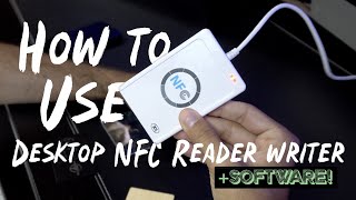 How to  Desktop Mac amp PC NFC Tag ReaderWriter [upl. by Notrem]