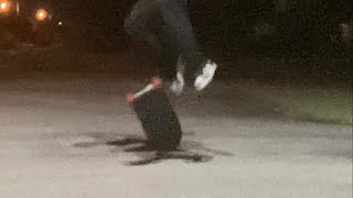 Kickflip On a Cruiser board 875￼ [upl. by Neelia]