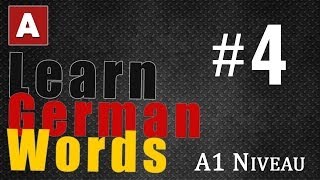 Learn German Words  Part 4  The Amoozesh [upl. by Newnorb]