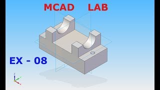 Solid Edge Tutorial14  MCAD Lab8   in Kannada  ಸಾಲಿಡ್ ಎಡ್ಜ್  ಕನ್ನಡದಲ್ಲಿ ಸಂಚಿಕೆ14 [upl. by Yhtak]