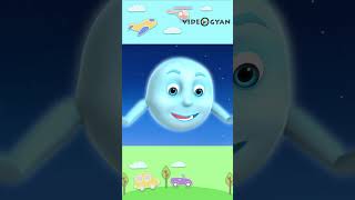 Chandamama Aao Na Song  चंदामामा आओ ना  Hindi Nursery Rhymes shorts hindishorts [upl. by Ahsitul]