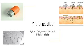 Microneedles [upl. by Yemarej]