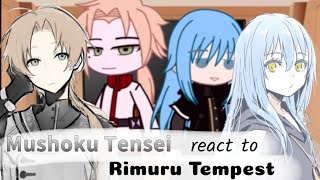 Mushoku Tensei react to Rimuru Tempest🥶 [upl. by Sher]