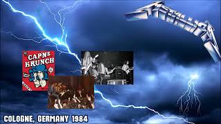 Metallica  Ride The Lightning Cologne 1984 RideTheLightning40 [upl. by Pesvoh597]