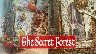 The Secret Forest  Junk Journal SOLD [upl. by Attekal280]