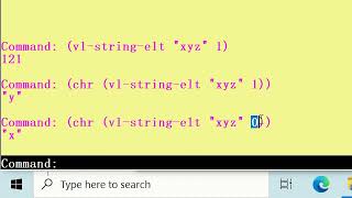 AutoLisp String commands [upl. by Carolynne146]