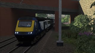 Train Simulator  AP Class 43 MTU EP  1A33 0741 Glasgow Queen Street  Aberdeen [upl. by Angle]