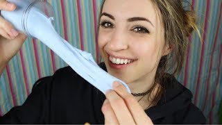 ASMR 9 Scented Slime Triggers Soft Stretchy Textured [upl. by Auof171]