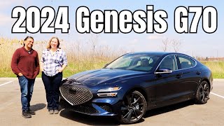 2024 Genesis G70  Stronger Engine Stronger Aspirations [upl. by Enilra]