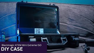 ATEM Mini Extreme ISO DIY Case blackmagic ATEMMiniExtremeISO diycase PortableLive unboxing [upl. by Adnesor]