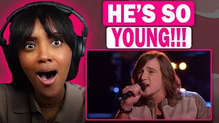 FIRST TIME REACTING TO  Morgan Wallen  Stay  The Voice USA 2014 Season 6 [upl. by Kakalina]