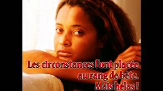 MARE M LADAN by TINES SALVANT  Lyrics  Paroles [upl. by Chrisse698]