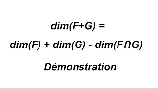 Démonstration de la formule de Grassmann [upl. by Yrollam834]