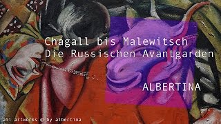 theartVIEw  Chagall to Malevich at ALBERTINA [upl. by Enogitna]